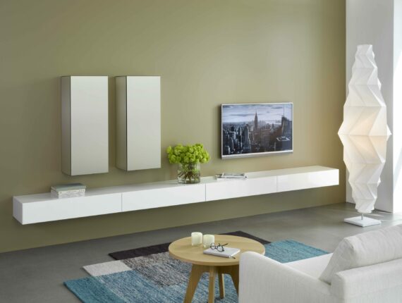 pure Mediensideboard in weiss modern