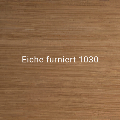 piu Tischplatte Eiche furniert