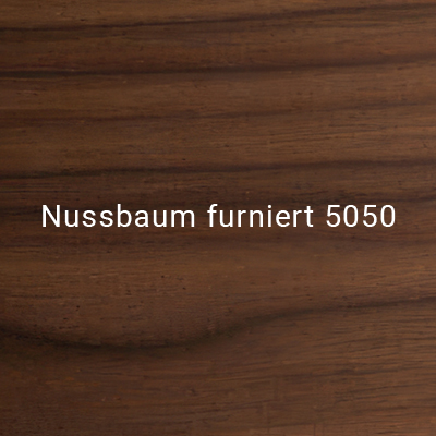 piu Tischplatte Nussbaum furniert